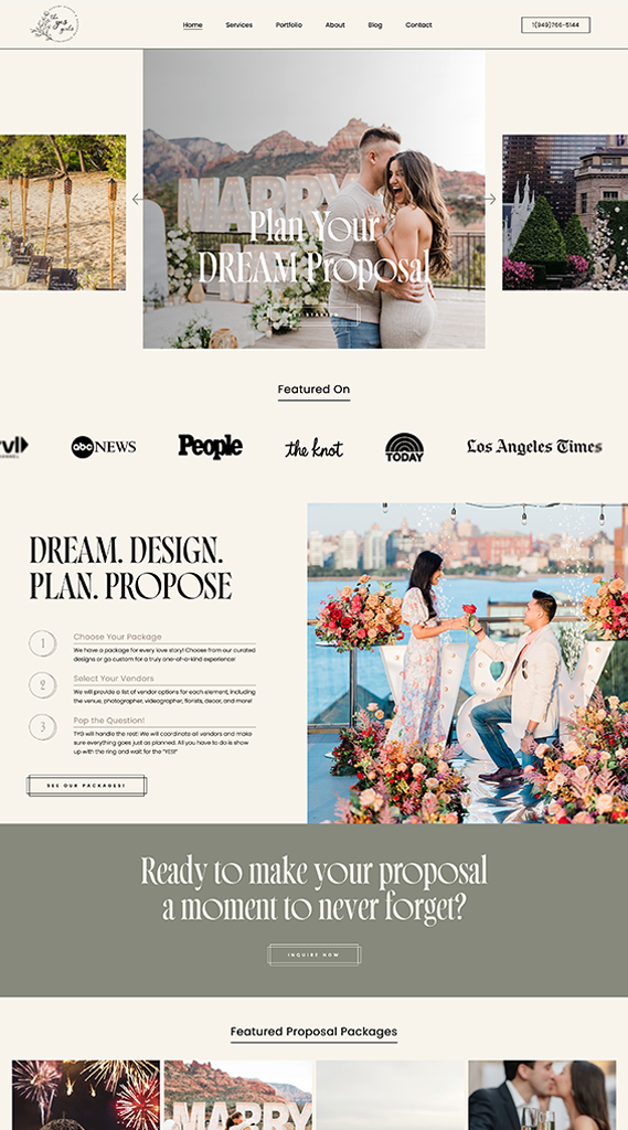 The Yes Girls WordPress Site