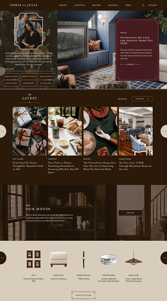 Chris Loves Julia Custom WordPress Site