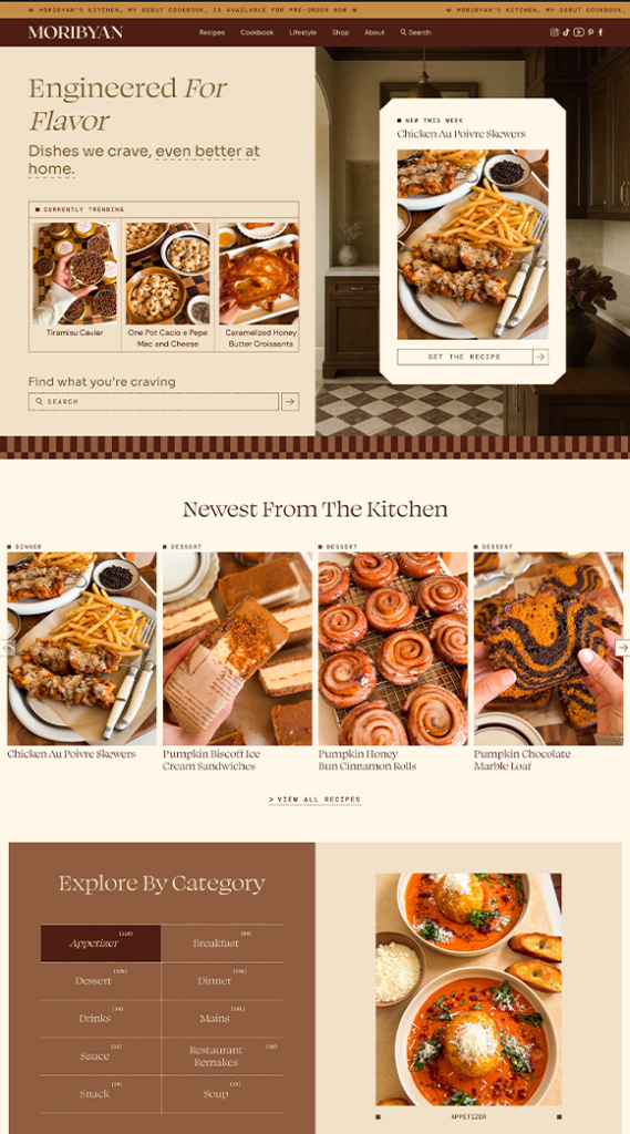 Moribyan Custom WordPress Website