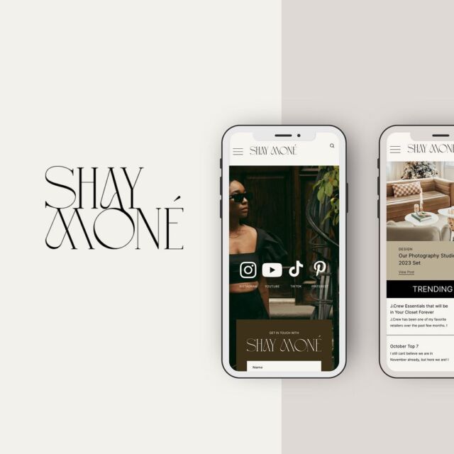 Today's client showcase features @shaymone, a lifestyle blogger who shares her incredible personal style, home décor, and motherhood adventures.
⠀⠀⠀⠀⠀⠀⠀⠀⠀
Shay's stunning WordPress website was custom coded by our team and designed by @studio9co to reflect her style perfectly.
⠀⠀⠀⠀⠀⠀⠀⠀⠀
Discover the beauty of Shay's everyday living at shaymone.com! ✨