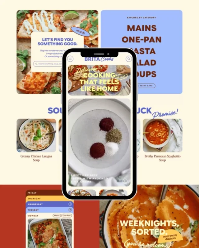 Have you seen the new @britacooks site?! This one is full of life and bold color! With video features and fun movement throughout, it’s definitely not your average food blog. We’re loving it!

Designed by @saevilrow, developed on WordPress by us 👯‍♀️
