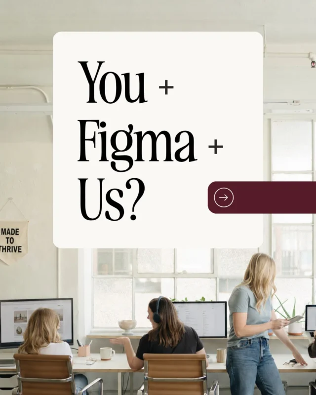 Come design with us! 👀
Our client roster is growing, and we’re looking to connect with designers who could be a great fit for our team, whether that means working with us as a design partner or joining our internal team as a contract web designer.

We’re looking for designers with a strong creative point of view, an incredible eye for detail, solid web UX instincts, and the Figma skills to back it all up. Bonus points if you know WordPress, love a content-heavy site, or already understand the creator world.

Think we should work together? Head to the link in our bio (madetothrive.com/apply) to learn more!