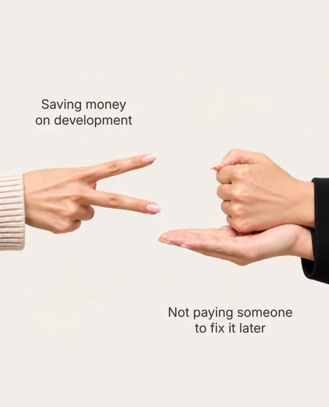 Your website deserves more than a pretty template and crossed fingers.